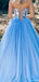 Elegant Strapless Sweetheart A-line Unique Long Prom Dress Ideas, Evening Party Dresses,ZX749
