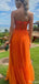 Gorgeous Strapless Straight Across A-line Unique Long Prom Dress Ideas, Evening Party Dresses,ZX750