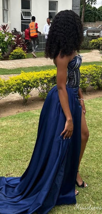 Sexy Strapless Sweetheart Sheath Long Prom Dress Ideas, Evening Party Dresses,ZX765