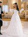 Alluring Lace White Off Shoulder Women Long Fashion Wedding Dresses,HS111