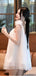 Lady Spaghetti Strap White Cozy Mini New Arrival Homecoming Dresses,HM152