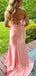 Formal Off-shoulder Mermaid Long Prom Dress Ideas, Evening Party Dresses,ZX781