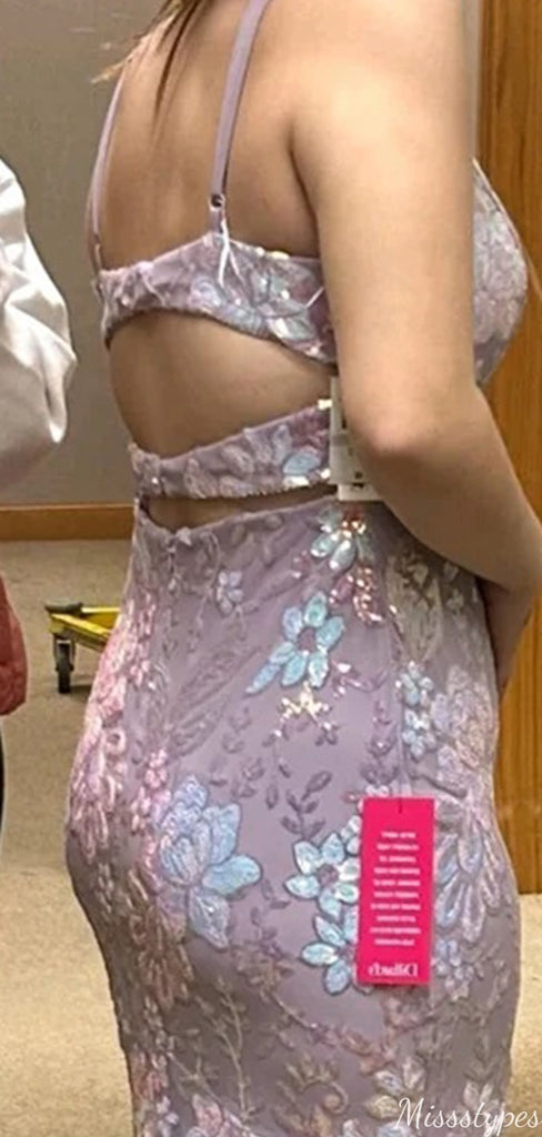 Elegant Spaghetti Strap Mermaid Long Prom Dress Ideas, Evening Party Dresses,ZX784