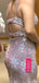 Elegant Spaghetti Strap Mermaid Long Prom Dress Ideas, Evening Party Dresses,ZX784