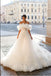 Popular Elegant Off Shoulder White Ruffle With Trailing Fashion Wedding Dresses,HS84