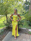 Unique Bateau Spaghetti Strap Mermaid Long Prom Dress Ideas, Evening Party Dresses,ZX810