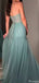Elegant Strapless Sweetheart A-line Long Prom Dress Ideas, Evening Party Dresses,ZX814