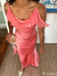 Casual Backless Mermaid Long Prom Dress Ideas, Evening Party Dresses,ZX827