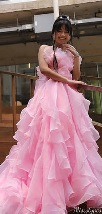 Formal Strapless A-line Long Prom Dress Ideas, Evening Party Dresses,ZX842