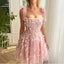 Luxurious New Arrival Pink Beading Sparkly Princess Prom Evening Dress,ZX194