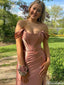 Formal Strapless Off-shoulder Mermaid Long Prom Dress Ideas, Evening Party Dresses,ZX851