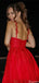 Gorgeous Spaghetti Strap V-neck Lace A-line Short Mini Homecoming Dress,HM329