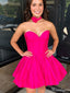 Elegant Sweetheart Strapless A-line Short Mini Homecoming Dress,HM330