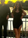 Casual Spaghetti Strap Common Sheath Short Mini Homecoming Dress,HM336