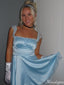 Elegant Spaghetti Strap Square A-line Short Mini Homecoming Dress,HM337