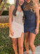 Elegant Strapless Sweetheart Unique Sheath Short Mini Homecoming Dress,HM340