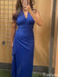 Gorgeous V-neck Halter Mermaid Long Prom Dress Ideas, Evening Party Dresses,ZX859