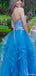 Elegant Strapless Sweetheart Lace A-line Long Prom Dress Ideas, Evening Party Dresses,ZX860