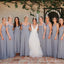 Off Shoulder Sweetheart Elegant Floor-Length Bridesmaid Dresses Online, BL64