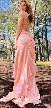 Elegant Spaghetti Strap Sweetheart Bodycon Sheath Long Prom Dress Ideas, Evening Party Dresses,ZX539