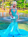 Gorgeous Halter Unique Mermaid Long Prom Dress Ideas, Evening Party Dresses,ZX880