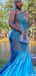 Gorgeous Halter Unique Mermaid Long Prom Dress Ideas, Evening Party Dresses,ZX880