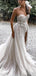 Blingbling Tulle Sweetheart Side Slit Empire Long Fashion Wedding Dresses,HS68