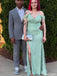 Elegant Off-shoulder Spaghetti Strap V-neck Mermaid Long Prom Dress Ideas, Evening Party Dresses,ZX882