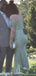Elegant Off-shoulder Spaghetti Strap V-neck Mermaid Long Prom Dress Ideas, Evening Party Dresses,ZX882