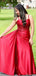 Gorgeous Spaghetti Strap V-neck Mermaid Long Prom Dress Ideas, Evening Party Dresses,ZX908