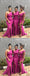 Off Shoulder Sweetheart Elegant Floor-Length Bridesmaid Dresses Online, BL65