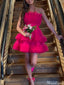 Gorgeous Strapless A-line Short Mini Homecoming Dress,HM357