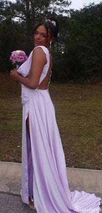 Gorgeous Spaghetti Strap Unique Mermaid Long Prom Dress Ideas, Evening Party Dresses,ZX919