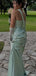 Elegant Strapless Bateau Mermaid Long Prom Dress Ideas, Evening Party Dresses,ZX924