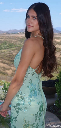 Sexy V-neck Spaghetti Strap Mermaid Long Prom Dress Ideas, Evening Party Dresses,ZX926