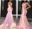 Sexy Pink Mermaid Maxi Long Prom Evening Party Women Dresses ,ZX396