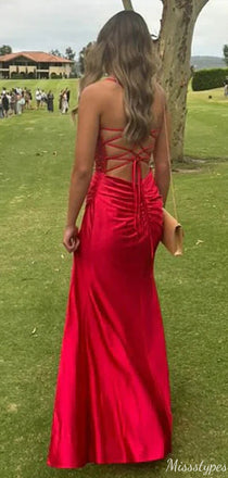 Elegant Spaghetti Strap Sweetheart Mermaid Long Prom Dress Ideas, Evening Party Dresses,ZX932
