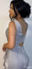 Gorgeous V-neck Mermaid Long Prom Dress Ideas, Evening Party Dresses,ZX935