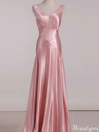 Elegant V-neck Mermaid Long Prom Dress Ideas, Evening Party Dresses,ZX936