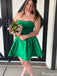 Elegant Strapless Sweetheart A-line Short Mini Homecoming Dress,HM384