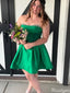 Elegant Strapless Sweetheart A-line Short Mini Homecoming Dress,HM384