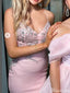 Gorgeous Spaghetti Strap V-neck Sheath Short Mini Homecoming Dress,HM394