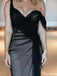 Sexy V-neck Mermaid Long Prom Dress Ideas, Evening Party Dresses,ZX962