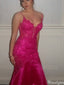 Gorgeous Spaghetti Strap Mermaid Long Prom Dress Ideas, Evening Party Dresses,ZX966
