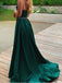 Sexy Unique Side Slit Spaghetti Strap Sweetheart Long Prom Evening Dress,ZX297