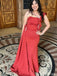 Gorgeous One-shoulder Unique Mermaid Long Prom Dress Ideas, Evening Party Dresses,ZX977
