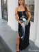 Elegant Off-shoulder Strapless V-neck Long Prom Dress Ideas, Evening Party Dresses,ZX986