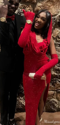 Elegant Halter Mermaid Long Prom Dress Ideas, Evening Party Dresses,ZX987