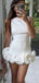 Gorgeous Sleeveless Sheath Short Mini Homecoming Dress,HM421