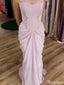 Gorgeous Strapless Bateau Mermaid Long Prom Dress Ideas, Evening Party Dresses,ZX989